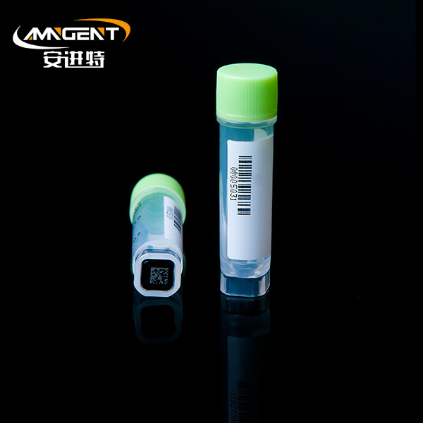 2D Cryogenic Vials 1.5ml Extorsion Green