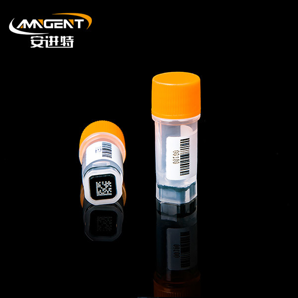 2D Cryogenic Vials 0.5ml Extorsion কমলা