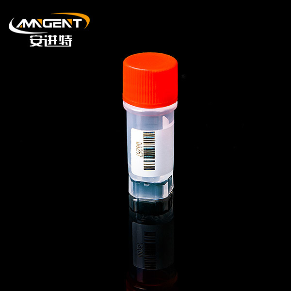 2D Cryogenic Vials 0.5ml Extorsion Red