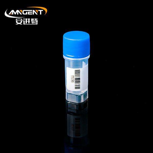 2D Cryogenic Vials 0.5ml Extorsion Blue